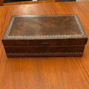 Mid Century vintage jewelry box